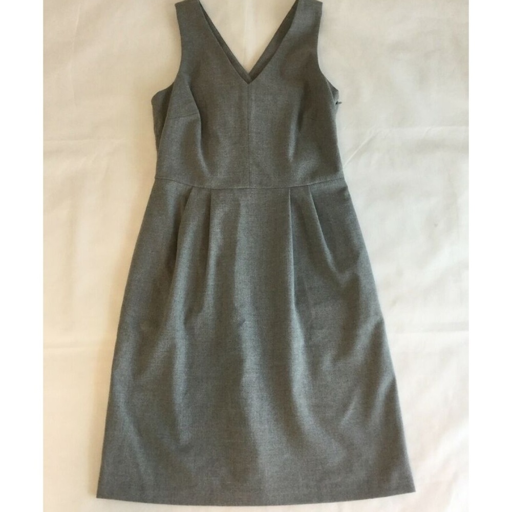 Banana Republic Women's Sz 2 Gray Dress Sleeveless